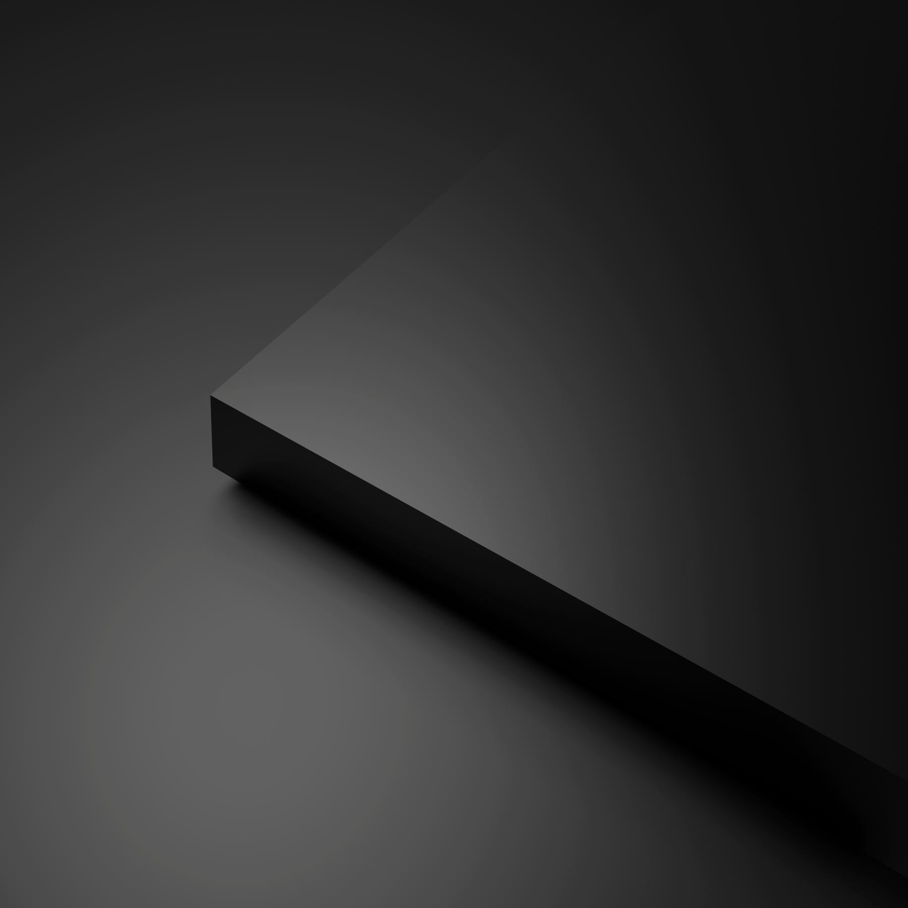 3D Black Minimal Background