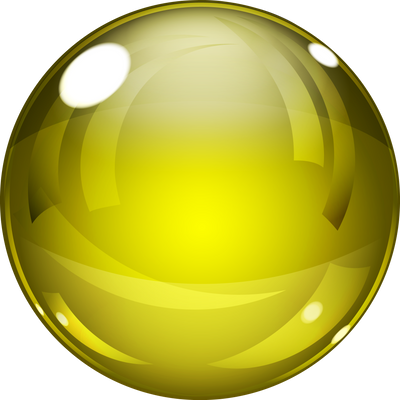 Colored Glass Sphere